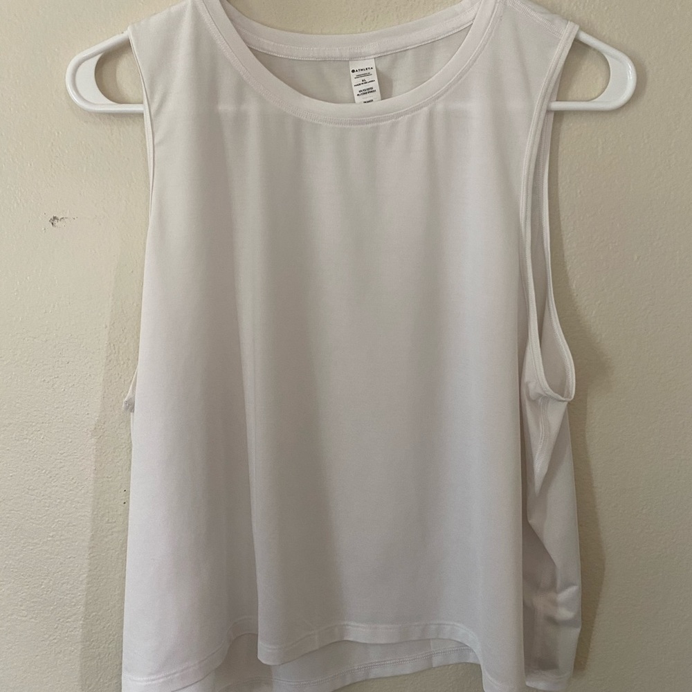 White tank top